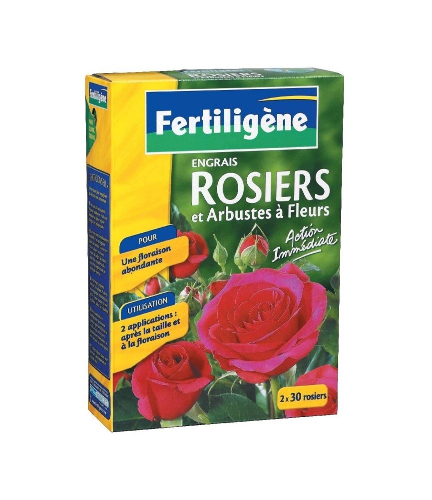 Engrais pour rosiers et arbustes à fleur - 1.5 Kg - FERTILIGENE Engrais pour rosiers et arbustes à fleur - 1.5 Kg - FERTILIGENE