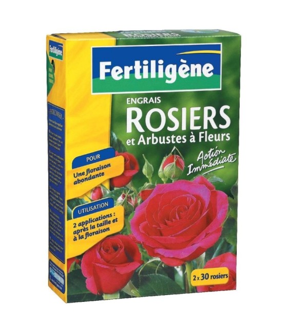 Engrais pour rosiers et arbustes à fleur - 1.5 Kg - FERTILIGENE