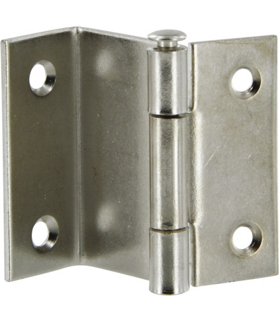 Charnière à goupille coudée - 40 x 16 mm - STRAUSS VONDERWELDT