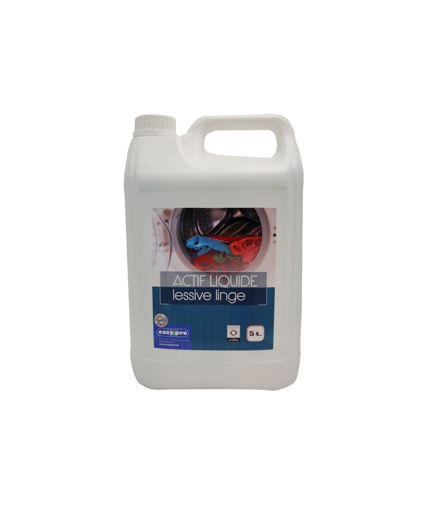 Lessive liquide actif - 5 L - EASY PRO Lessive liquide actif - 5 L - EASY PRO