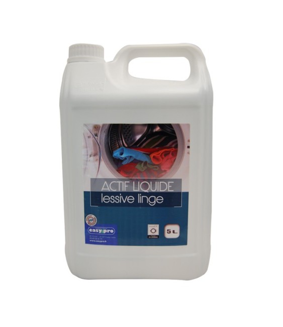 Lessive liquide actif - 5 L - EASY PRO