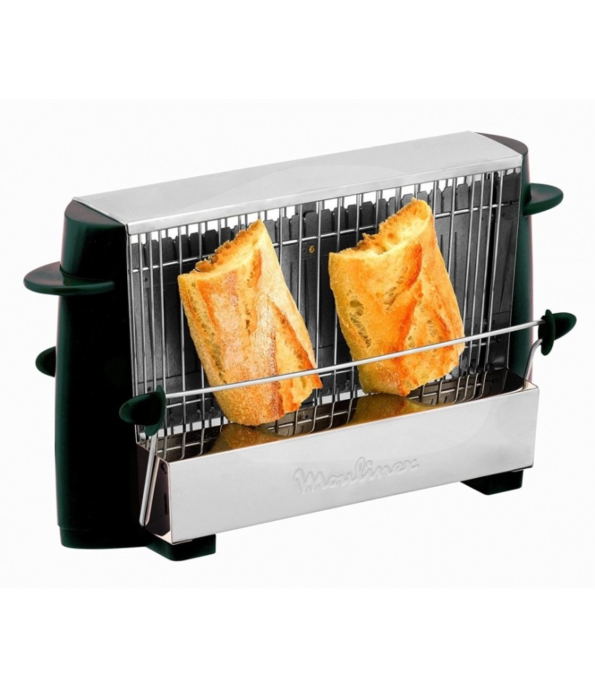 Grille pain vintage - Inox - 760 Watts - MOULINEX