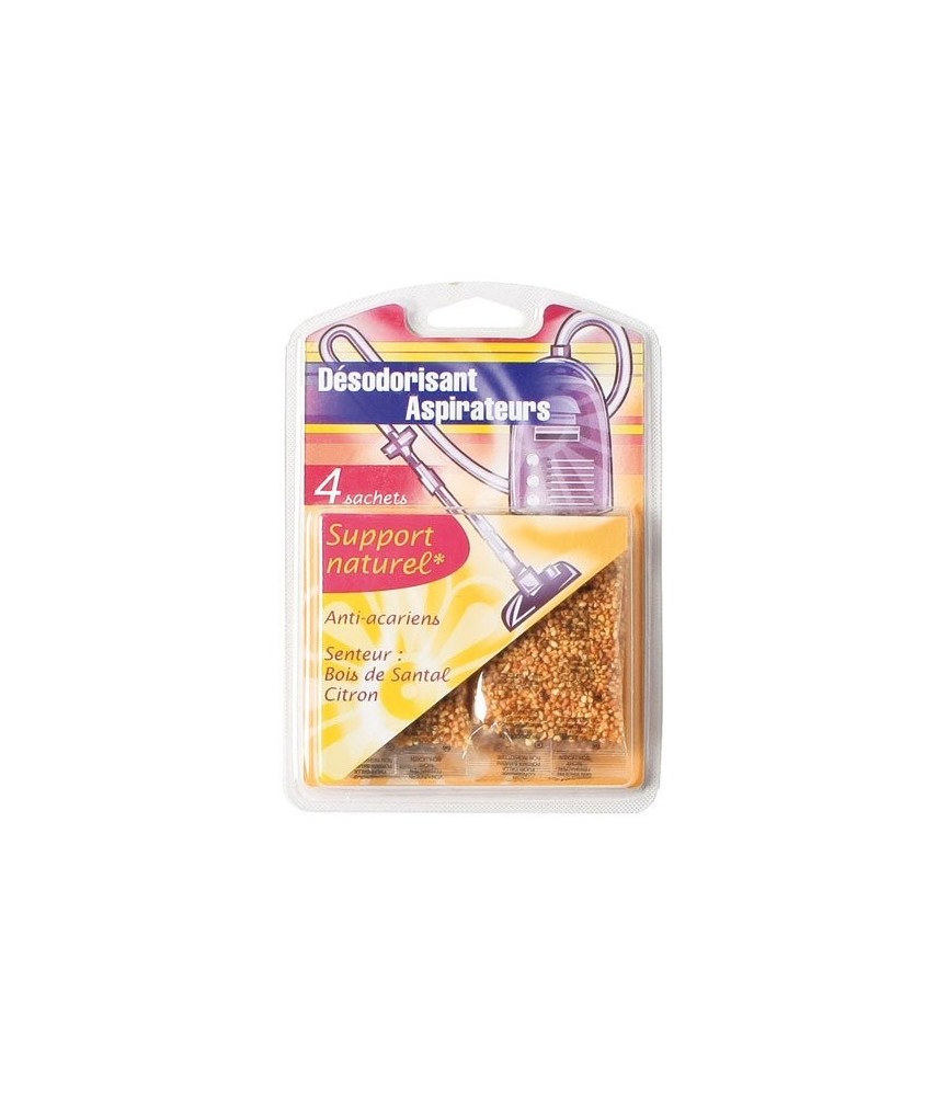 Désodorisant pour aspirateur - Anti-acariens - Lot de 3 - NATURELLA Désodorisant pour aspirateur - Anti-acariens - Lot de 3 - NATURELLA