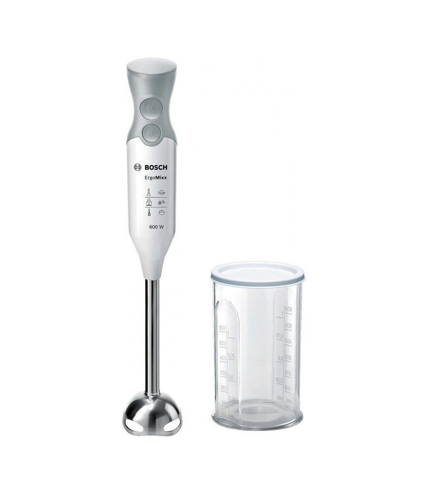 Mixeur plongeant ErgoMixx - 600 Watts - Blanc- BOSCH