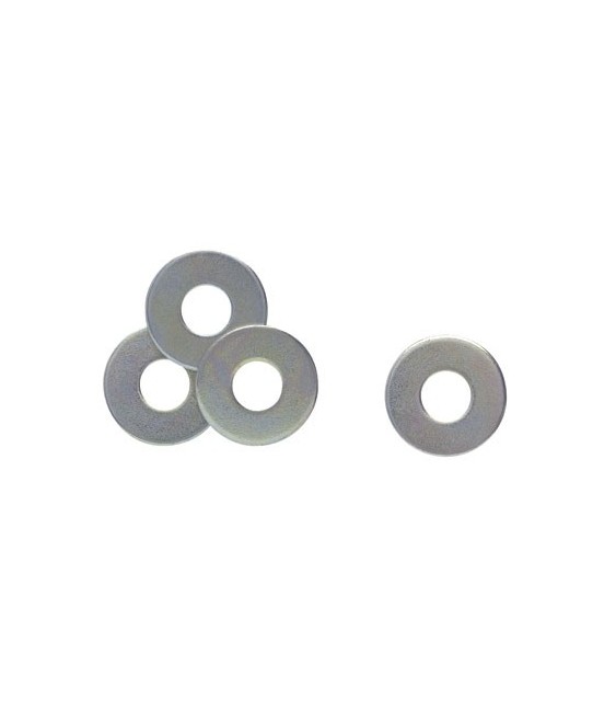 Rondelle Large - Acier zingué - 3.2 x 12 mm - Lot de 500