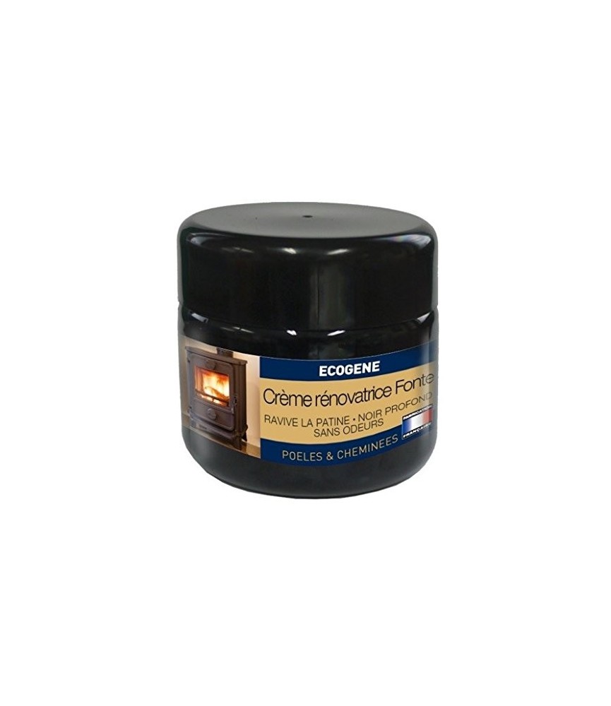 Rénovateur fonte Spécial cheminée et poêle - Noir - 200 ml - ECOGENE Rénovateur fonte Spécial cheminée et poêle - Noir - 200 ml - ECOGENE