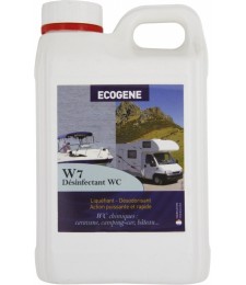 Liquéfiant pour WC portable ou broyeur - W7 - 2 L - ECOGENE