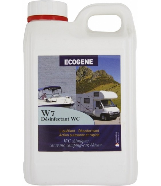 Liquéfiant pour WC portable ou broyeur - W7 - 2 L - ECOGENE
