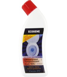 Détartrant surpuissant pour WC - En gel - 750 ml - ECOGENE