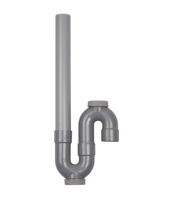 Siphon de machine à laver sortie directe - 40 mm - REGIPLAST