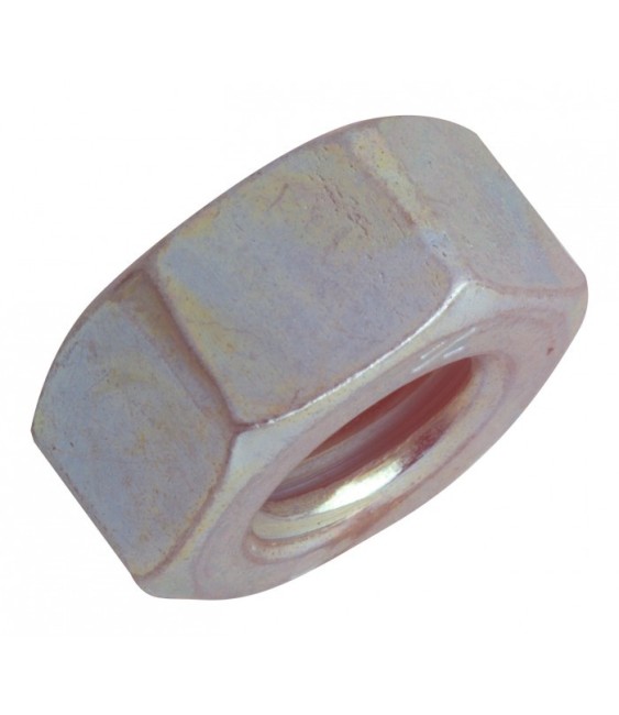 Écrou 6 pans Classe 8 - Acier Zingué - 8 mm - Lot de 200