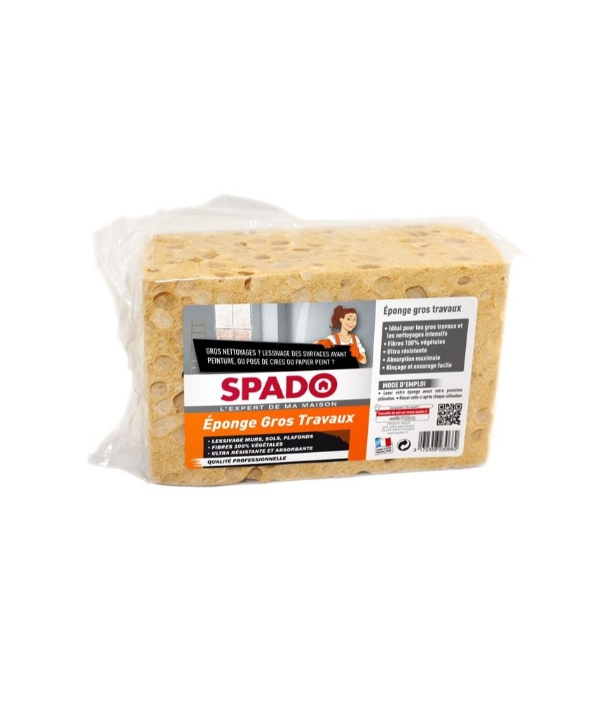 Éponge gros travaux - 100% végétale - SPADO