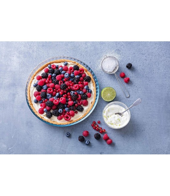 Bake & Enjoy - Moule à tarte rond en verre 31 cm - PYREX