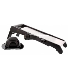 Mandoline 3 en 1 avec épaisseur réglable + poussoir de sécurité - PRADEL