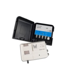 Kit amplificateur pour mat et alimentation - AM 296 - ALCAD