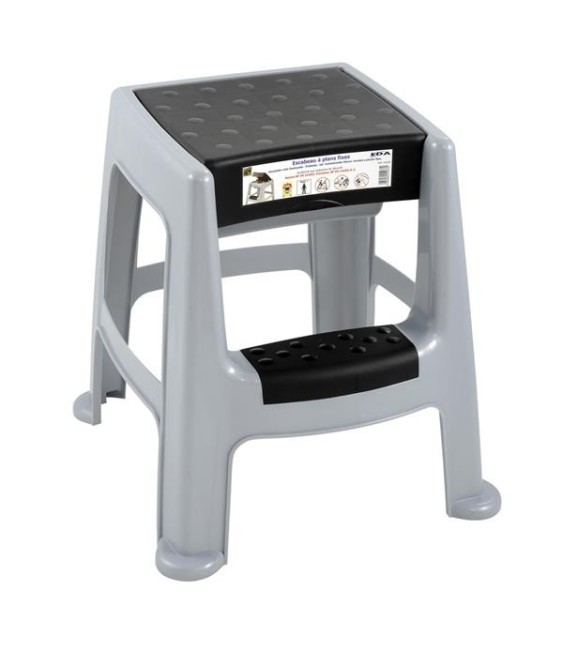 Escabeau à plans fixes avec coffret de rangement - 46.5 cm - EDA