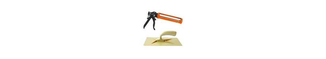 Outils pour collage et enduit