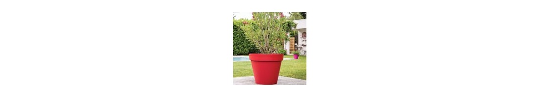 Pots à fleur ronds