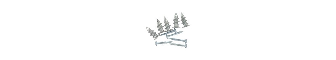 Chevilles et rivets pour différents matériaux - Éléments de fixation