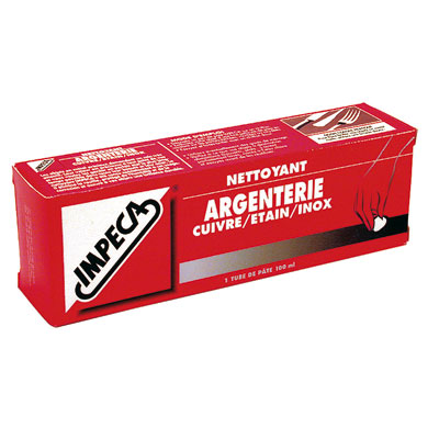 Nettoyant argenterie - Tube 100 ml - IMPECA Articles-Quincaillerie