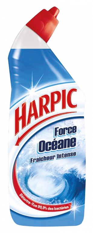 HARPIC Lot de 3 Gels WC Fosses Septiques Menthe - 750 ml : :  Epicerie