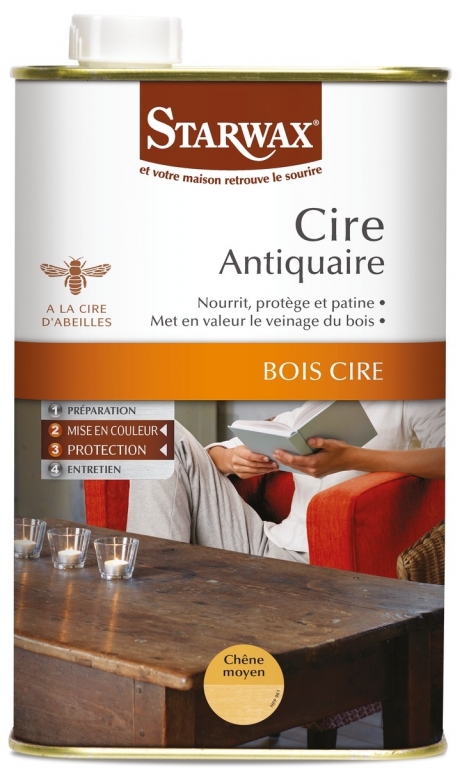 Raviveur rénovateur bois meuble ciré vernis 400ml LIGHTNING