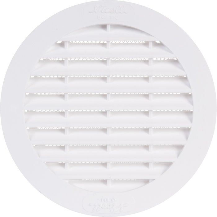 Grille ventilation ronde à clipser avec ressorts Ø150mm Cuivre - Avec  moustiquaire