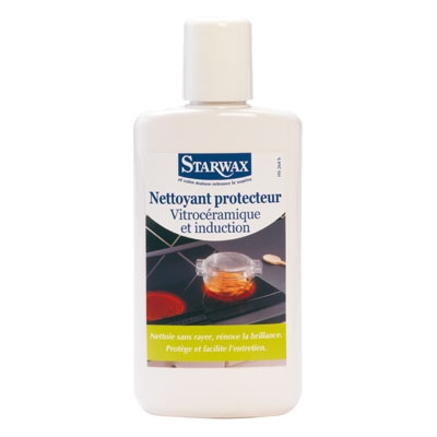 Nettoyant quotidien vitrocéramique et induction 250ml STARWAX - Droguerie  francaise