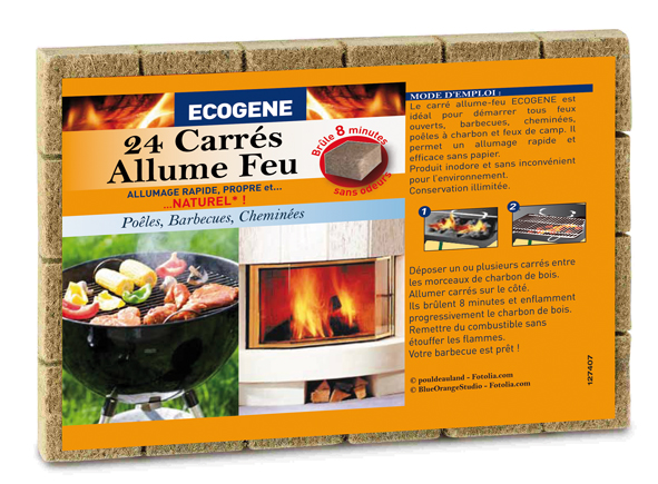 Allumettes longues, cheminées & barbecues ACTIFEU