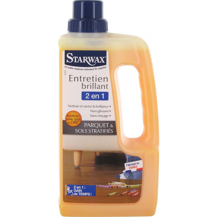 ENTRETIEN PARQUET VITRIFIE 1L - STARWAX