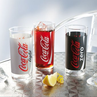 Luminarc - Assiette - Vaisselle - Verre Coca Cola