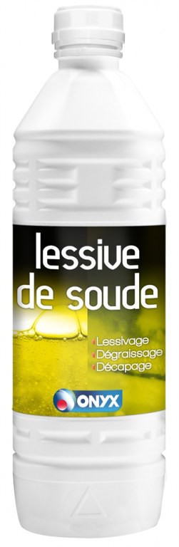 Lessive de soude - 1 L - ONYX Articles-Quincaillerie