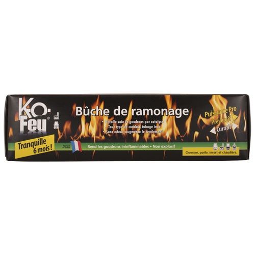 KO Feu Pellets anti goudron 100 % matière surpuissants. Entretien