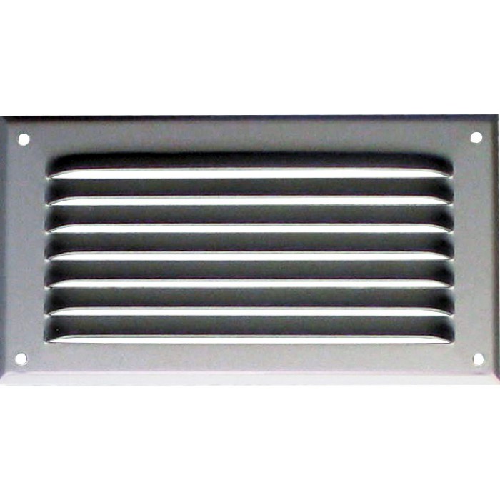 Grille de ventilation réglable intérieur avec moustiquaire - 193 x 91 mm