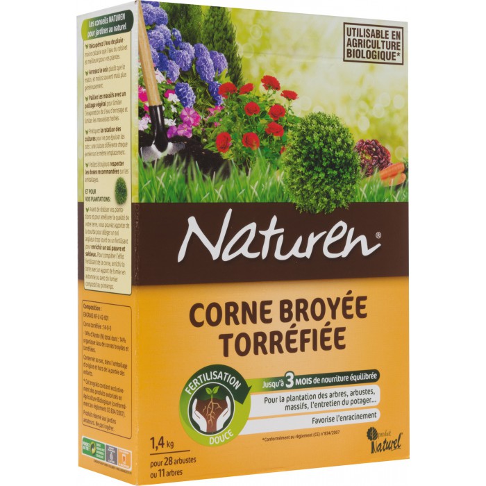 Corne broyée torréfiée Naturen 1,4Kg