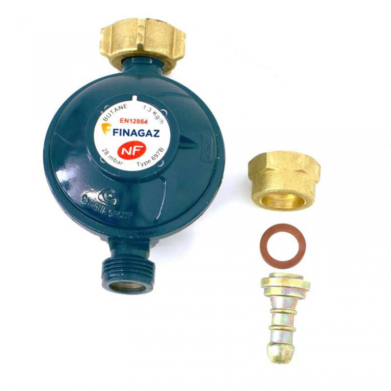 Détendeur gaz butane avec tétine bouteille 13 kg 481281718551