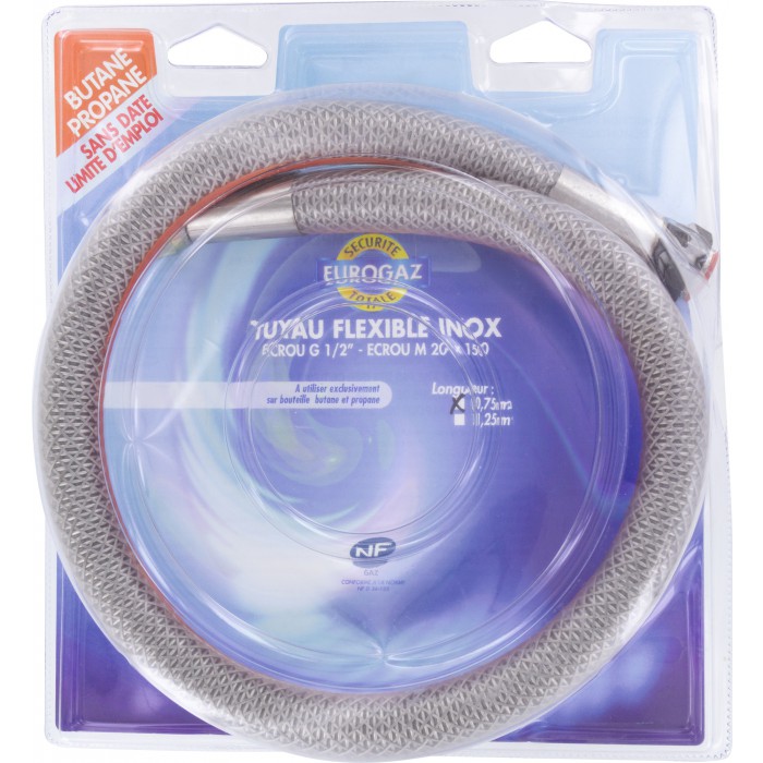 Flexible Inox NF Gaz Butane Propane sans Date Limite –