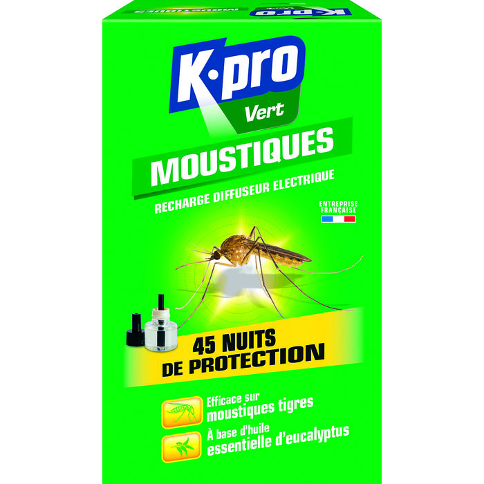 Recharge de 30 plaquettes insecticide anti-moustiques pour diffuseur  électrique, 30 nuits - Tout Pour Les Nuisibles