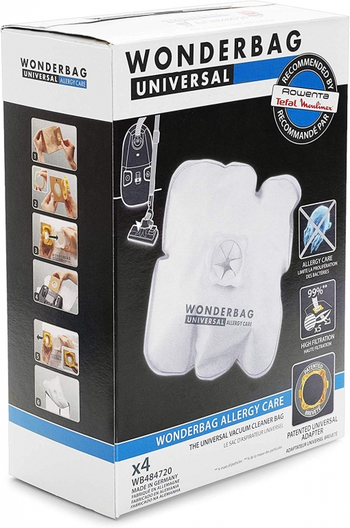 Dparts Sacs Universal Wonderbag - 10 pièces + filtre - Sacs à