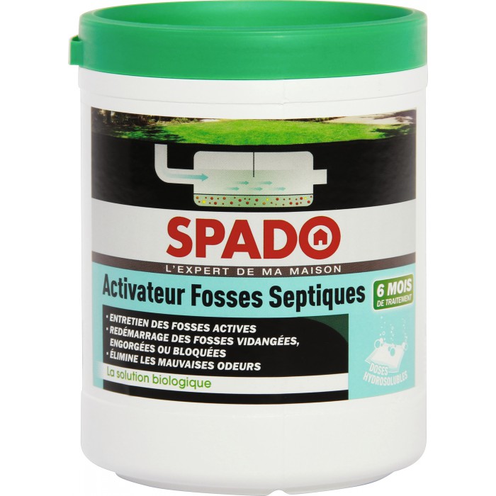 Activateur fosse septique BIO - SPADO Articles-Quincaillerie