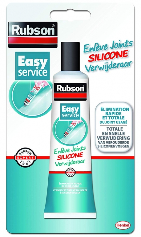 Enlève-Joints Pour Mastic Silicone Rubson Tube 80Ml Blanc