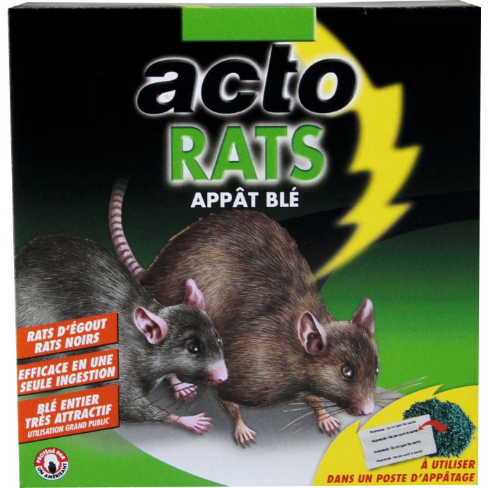 Alto Raticide/Souricide spécial Souris et Rats – Appâts