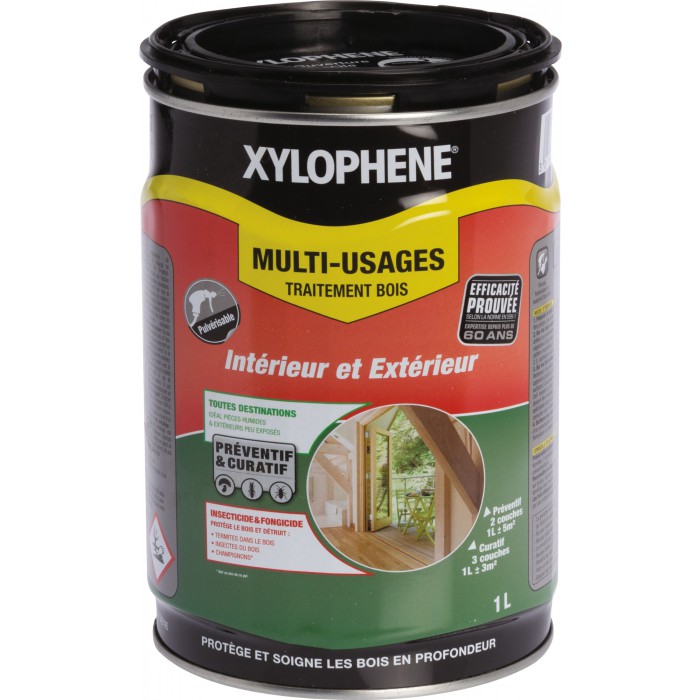 Traitement du bois - Multi-Usages aqueux - 6 L - XYLOPHENE