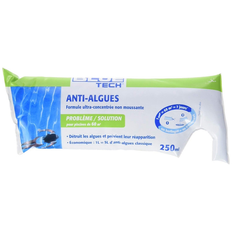 Subito - Algicide+ Anti-algues concentré spécial Piscines et Spas - 5L