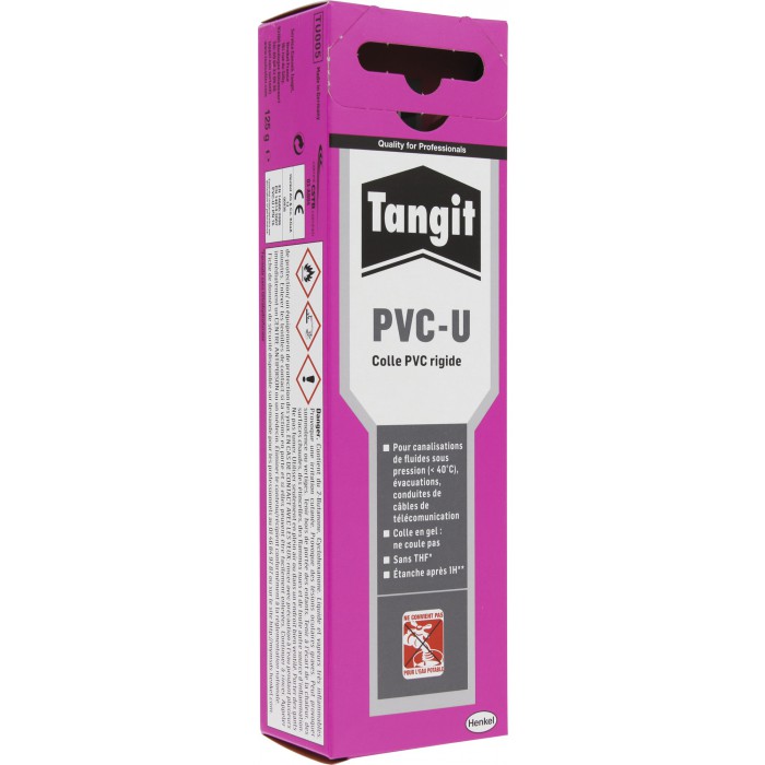 Colle en tube Pvc rigide, eau potable TANGIT