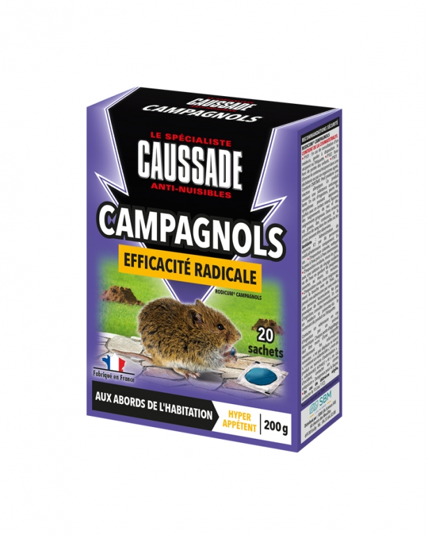 French Pets Raticide Rats foudroyant, Mort aux Rats Puissant