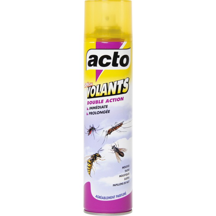 Aérosol spécial araignée Acto insecticide 400ml