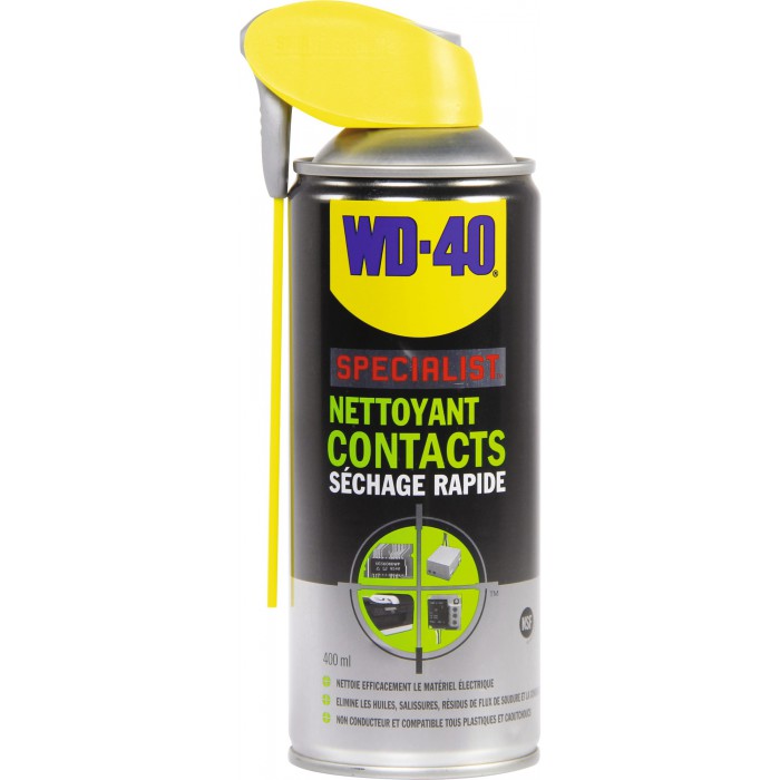 Nettoyant contact électrique séchage rapide - WD40 (400ml)