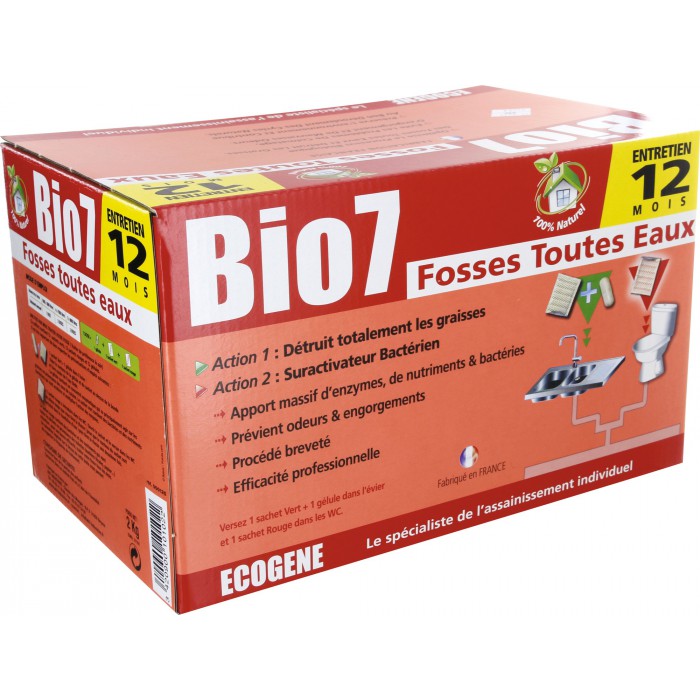 Activateur fosse traditionnelle 375g, Droguerie