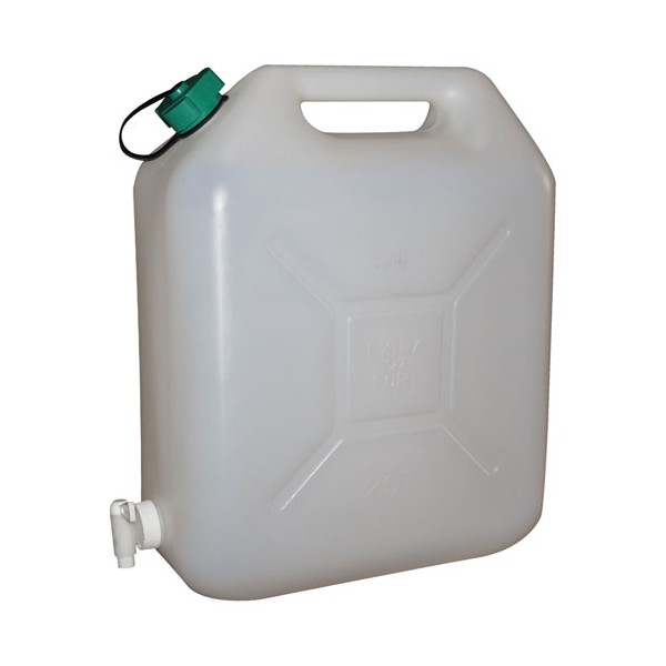 Jerrican 20L alimentaire avec robinet